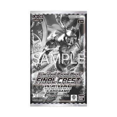 Digimon Card Game: Limited Card Pack FINAL CREST [LM-08] — Display (6 sobres) EN