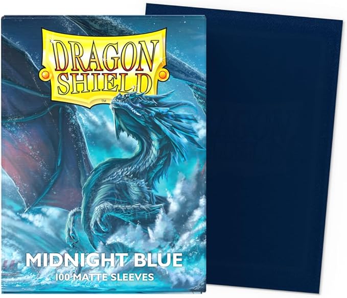 Fundas Dragon Shield Standard Matte Midnight Blue (100)