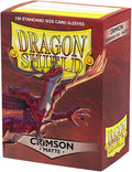 Fundas Dragon Shield Standard Matte Crimson (100)