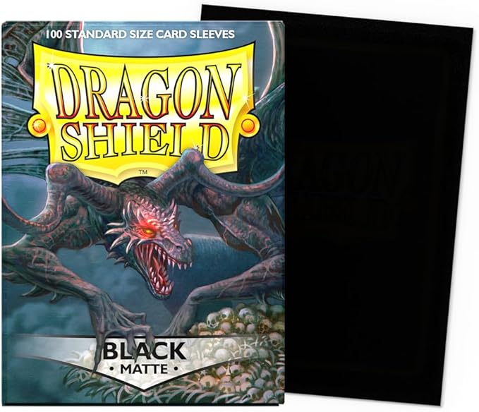Fundas Dragon Shield Standard Matte Black (100)