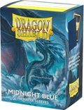 Caja de 100 fundas Dragon Shield Standard Matte Midnight Blue para cartas TCG