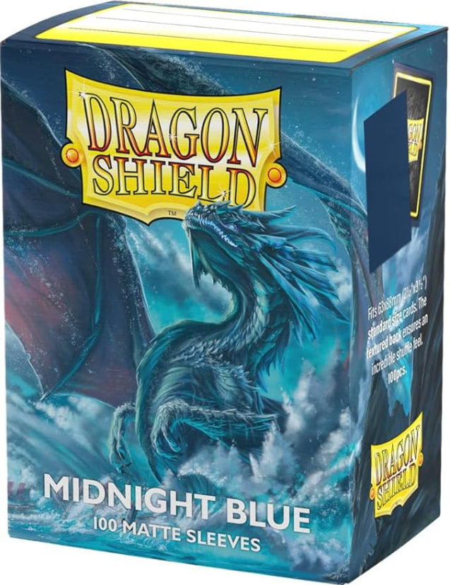 Fundas Dragon Shield Standard Matte Midnight Blue (100)
