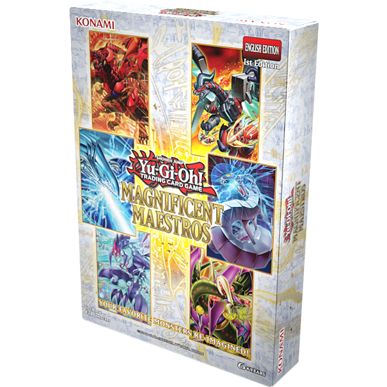 Caja de 3 sobres Yu-Gi-Oh! TCG Magnificent Msestros
