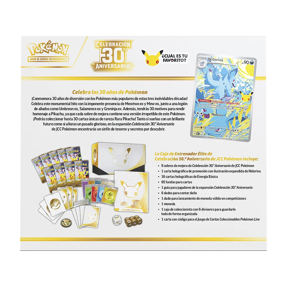 Elite Trainer Box Celebración 30th Aniversario