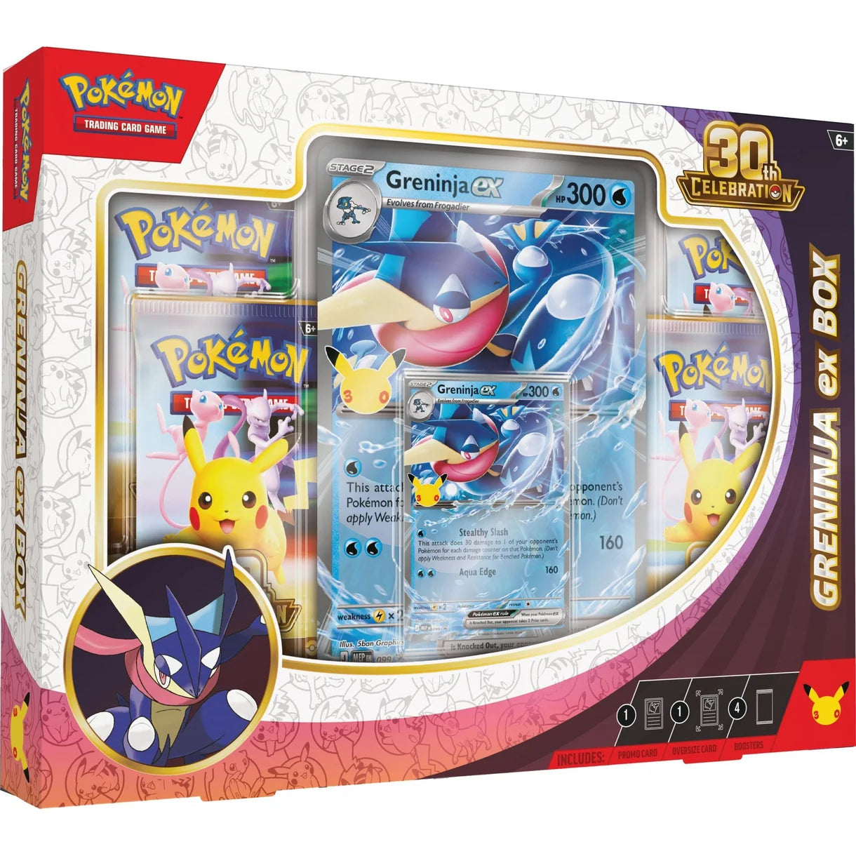 Sylveon EX / Greninja EX Special Box Celebracion 30º Aniversario