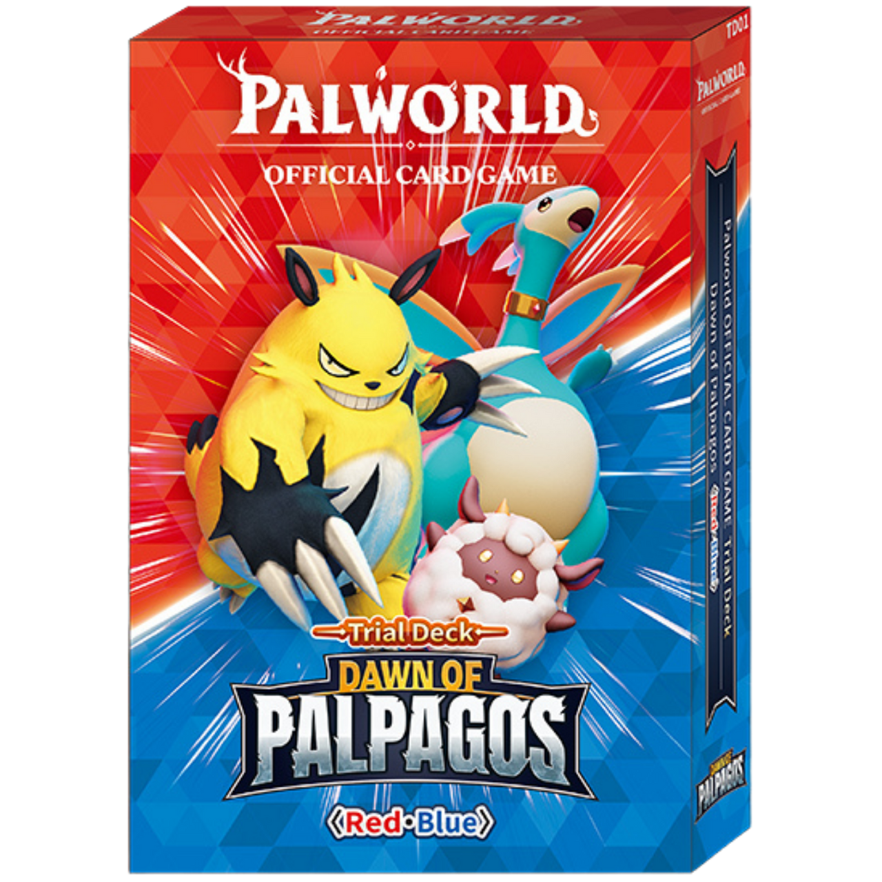 Trial Deck Palworld TCG Dawn of Palpagos Red・Blue EN